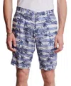 Paisley & Gray Men's Felix Slim Fit Printed 8-1/2" Shorts