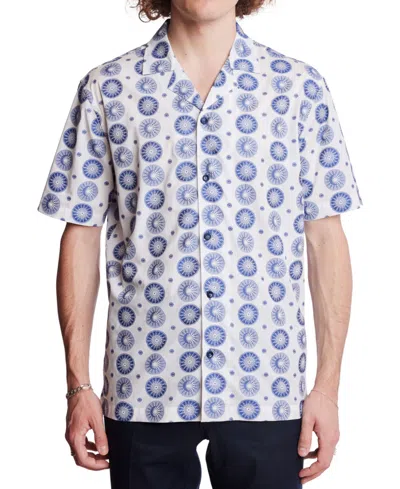 Paisley & Gray Men's Patterned Short Sleeve Shirt In Multi