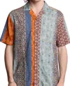 Paisley & Gray Abstract Print Camp Shirt