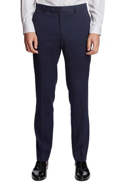 Paisley & Gray Modern Fit Downing Dress Pants In Blue