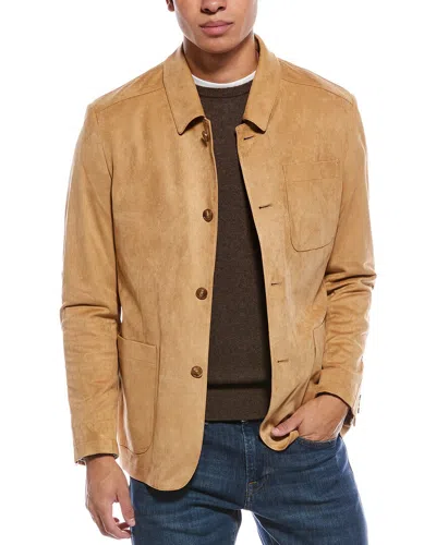 Paisley & Gray Multi New City Slim Fit Jacket In Nude