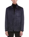 Paisley & Gray New City Button Jacket In Purple