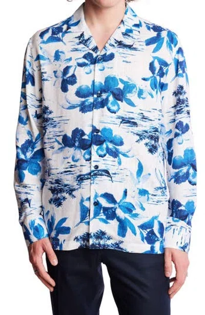 Paisley & Gray Notched Collar Button-up Shirt In Multi