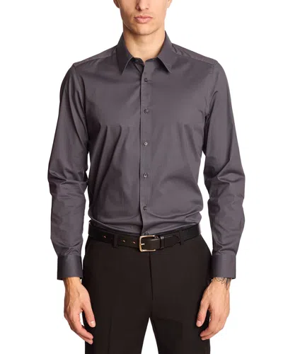 Paisley & Gray Parker Pointed Collar Shirt In Blue