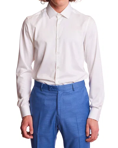 Paisley & Gray Parker Button-up Shirt In White