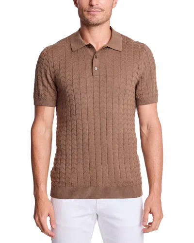 Paisley & Gray Polo Shirt In Brown
