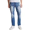 Paisley & Gray Rebel Skinny Jeans In Blue