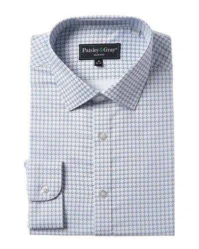Paisley & Gray Samuel Slim Fit Shirt In White