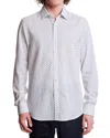 Paisley & Gray Samuel Spread Collar Linen-blend Shirt