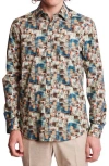 Paisley & Gray Samuel Stretch Cotton Button-up Shirt