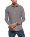 Paisley & Gray Samuel Stripe Shirt In Gray