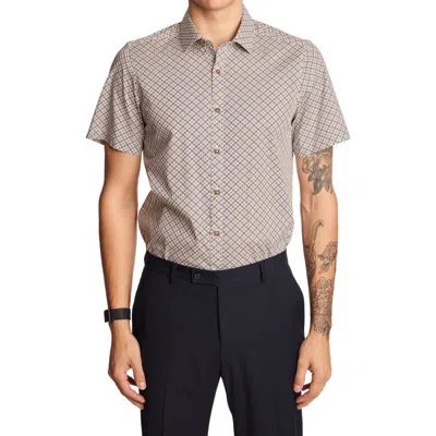 Paisley & Gray Sawyer Short Sleeve Stretch Cotton Button-up Shirt