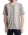 Paisley & Gray Abstract Print Camp Shirt