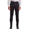 Paisley & Gray Sloane Slim Fit Tuxedo Pants In Black