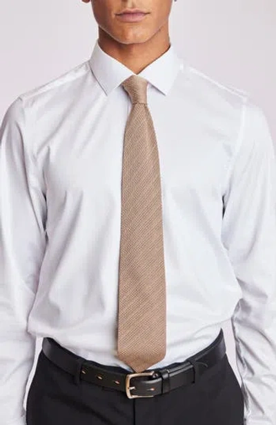Paisley & Gray Stanley Solid Knit Tie In Neutral