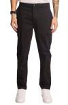 Paisley & Gray Straight Leg Cargo Pants In Black