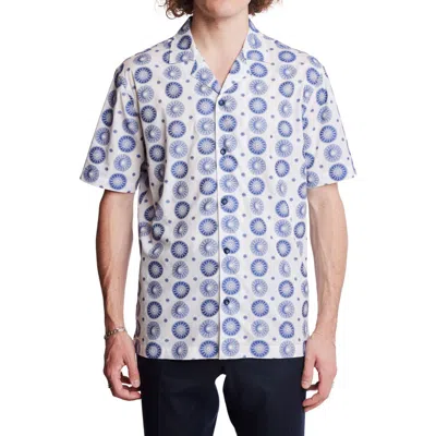 Paisley & Gray Stretch Cotton Camp Shirt