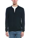 Paisley & Gray Wool-blend Button Polo Sweater In Blue