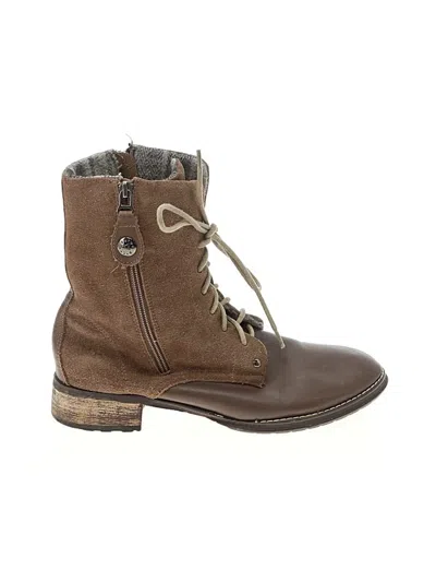 Pre-owned Pajar Ankle Boots In Brown