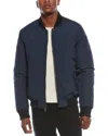 Pajar Aries Reversible Lightweight Bomber Jacket In Blue