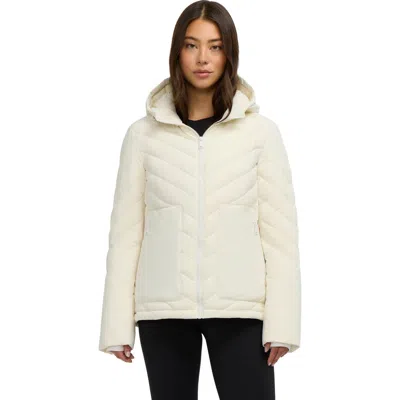 Pajar Avery Lightweight 4‑way Stretch Lite Jacket In White Opal