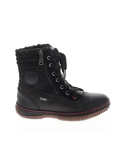 Pre-owned Pajar Boots In Black