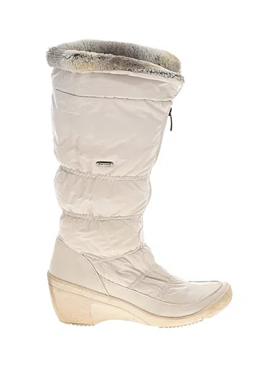 Pre-owned Pajar Boots In Ivory