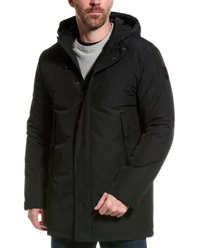 Pajar Cam Lightly Padded Car Coat In Black