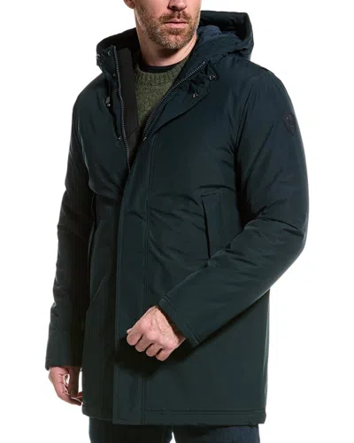 Pajar Cam Lightly Padded Car Coat In Green