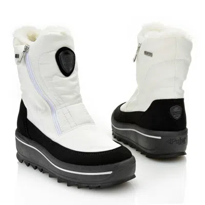 Pajar Canada "tanita" Side Zip Wedge Ankle Boots In Multi