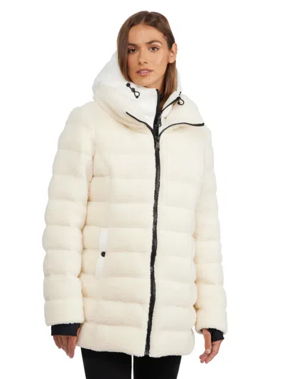 Pre-owned Pajar Canada Yvaine Women's Xl Lightweight Puffer Jacket White $489