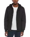 Pajar Carnelian Lightweight Vertical Channel Quilted Jacket In Black