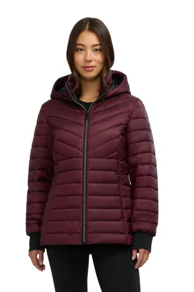 Pajar Clarette Lightweight Lite Jacket In Mulberry