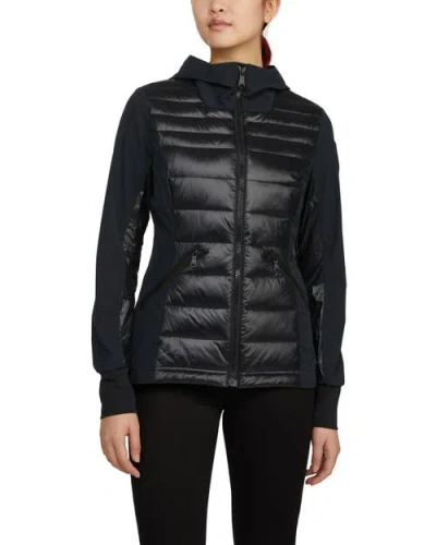 PAJAR PAJAR CRESSY MIXED MEDIA CHANNEL QUILTED STRETCH PUFFER