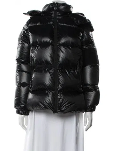 Pre-owned Pajar Down Coat In Black