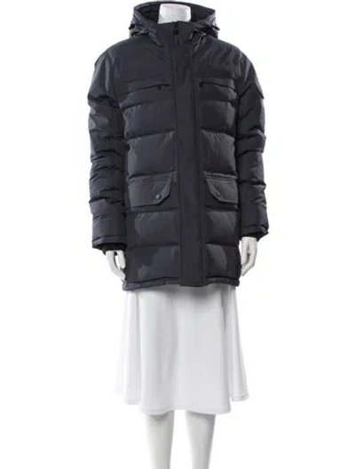 Pre-owned Pajar Down Coat In Blue