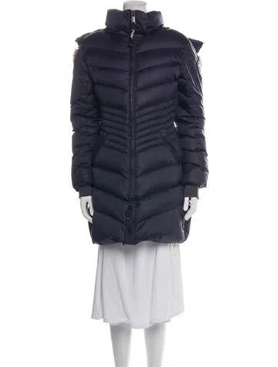Pre-owned Pajar Down Coat In Blue