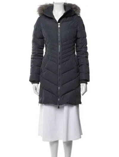 Pre-owned Pajar Down Coat In Blue