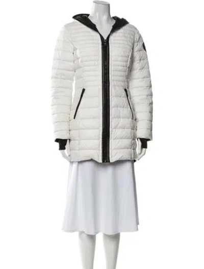 Pre-owned Pajar Down Coat In White