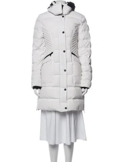 Pre-owned Pajar Down Coat In White