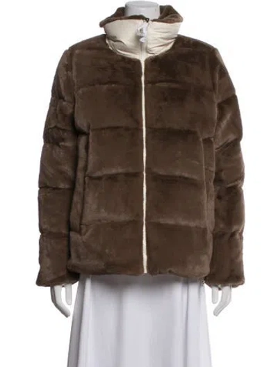 Pre-owned Pajar Down Jacket In Brown