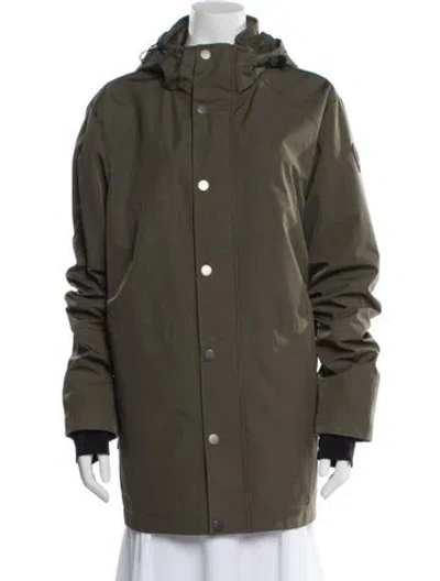Pre-owned Pajar Down Jacket In Green