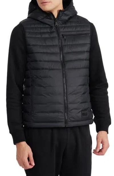 Pajar Drew Water Repellent Quilted Vest In Black