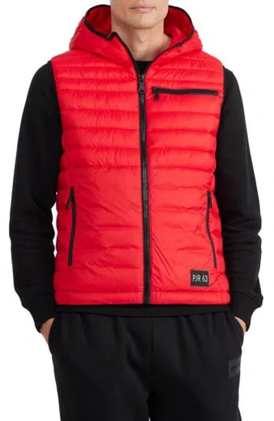 Pajar Drew Water Repellent Quilted Vest In Current Red