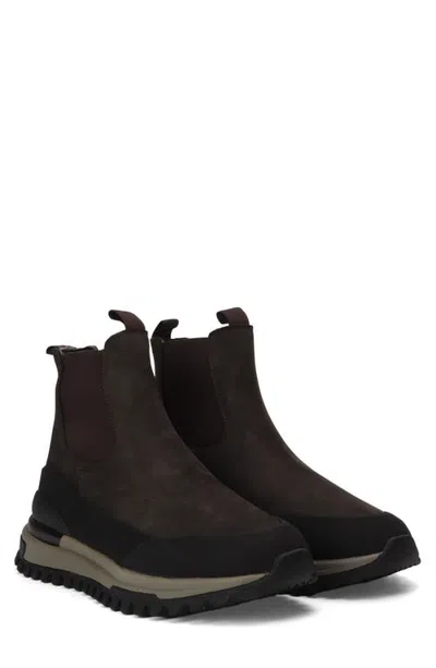 Pajar Fino Waterproof Leather Chelsea Boot In Ground Coffee