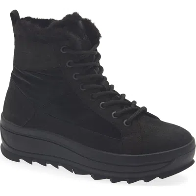 Pajar Galaxia Faux Fur Lined Boot In Black