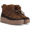 Pajar Galaxy Mini Waterproof Platform Ankle Bootie In Brown