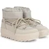 Pajar Galaxy Mini Waterproof Platform Ankle Bootie In Gray