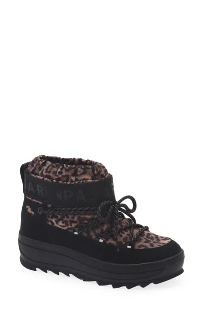 Pajar Galaxy Mini Waterproof Platform Ankle Bootie In Multi