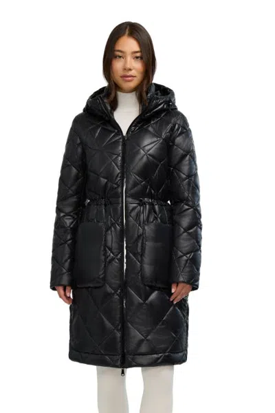 Pajar Halina Lightweight Mid‑length Jacket In Black